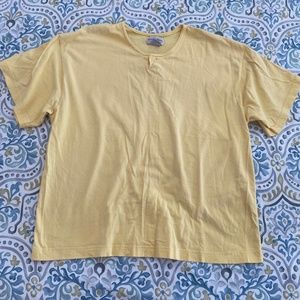 Boundary Waters Yellow short sleeve t-shirt XL